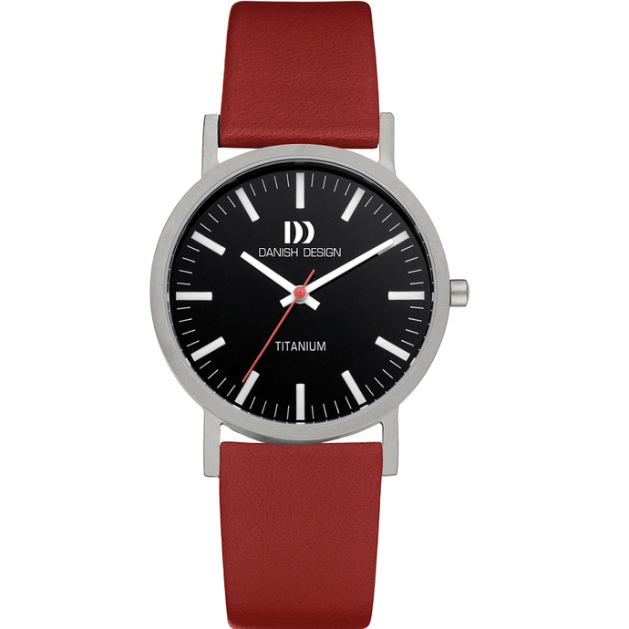 danish design Rhine Black Red Medium