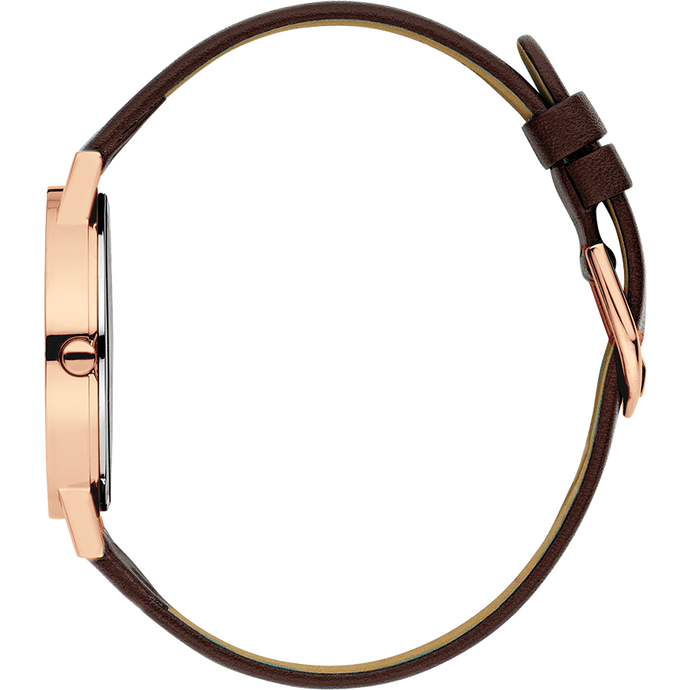 Danish Design Rhine Rosegold Brown Medium