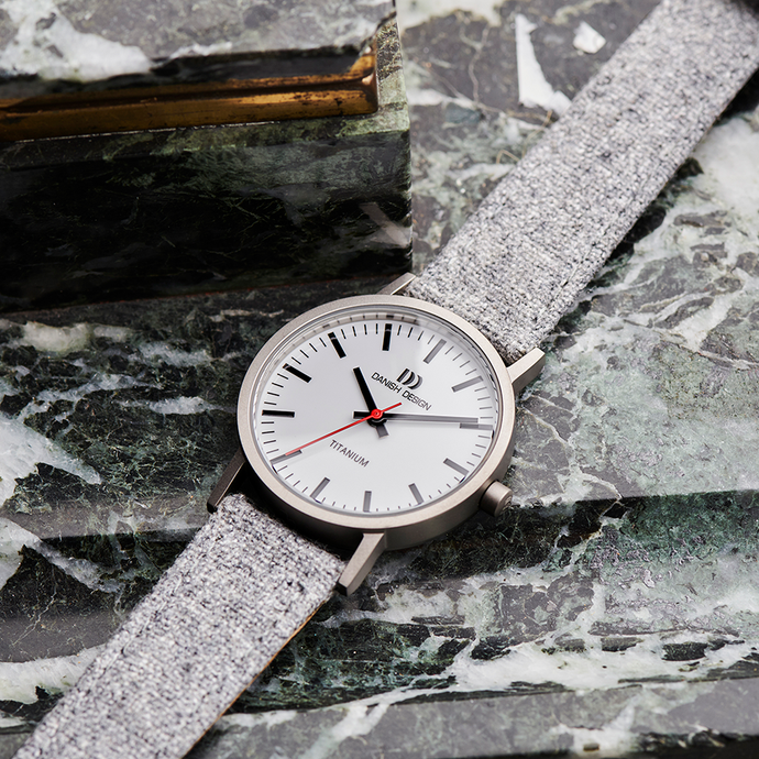 Danish Design Rhine Vegan Light Grey Small