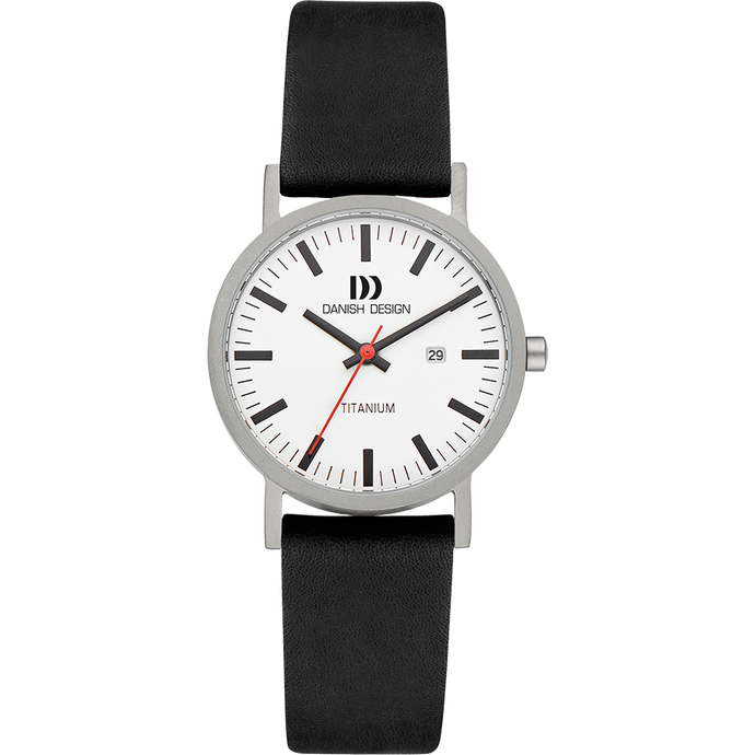 danish design Rhine White Black Date Small