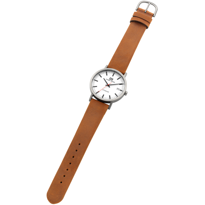 Danish Design Rhine White Camel Date Medium