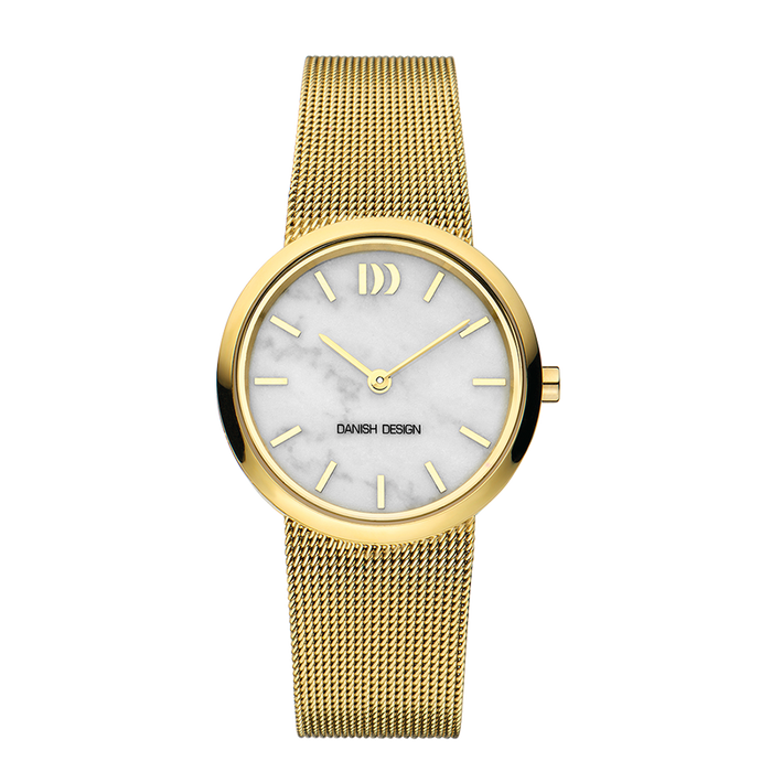 danish design Rome Gold White Marble