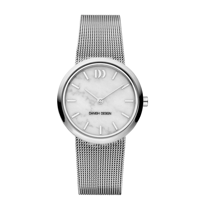 danish design Rome Silver White Marble