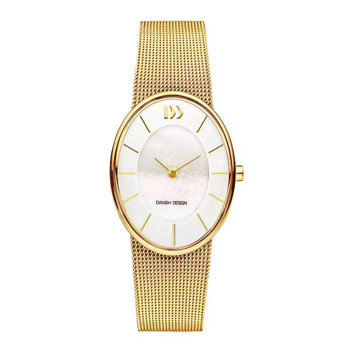 danish design Rømø Oval Mother of Pearl Gold