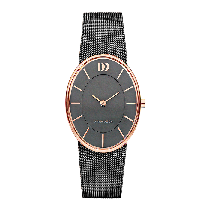 danish design Rømø Oval Rose Gold Grey