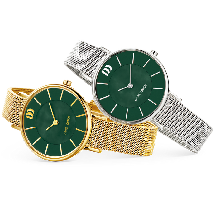 Danish Design Rømø Parelmoer Goud Groen