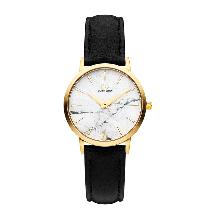 danish design Shanghai Gold White Marble Black Medium