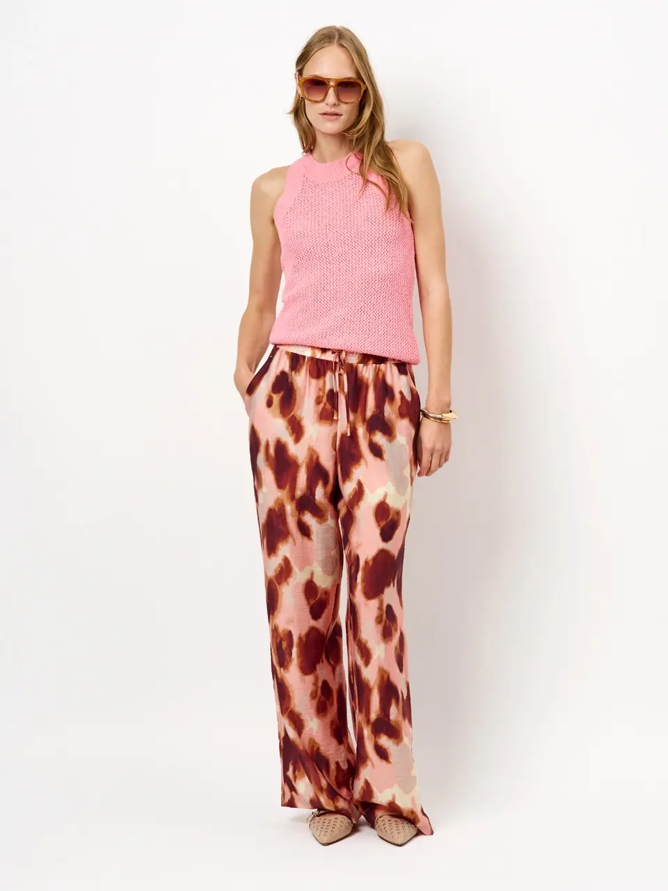 Dante 6 Ajour Tanktop Roze