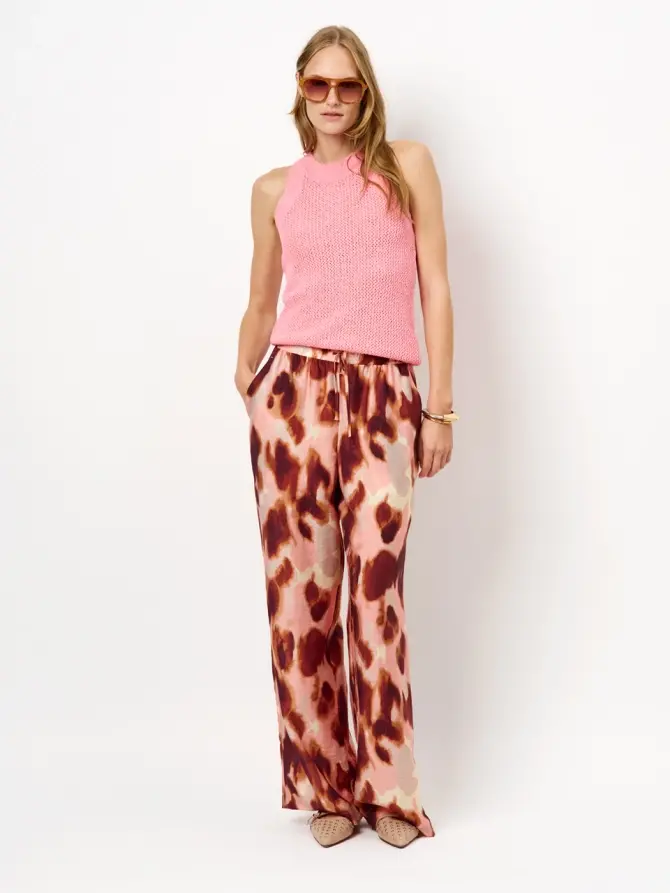 dante 6 Ajour tanktop Roze