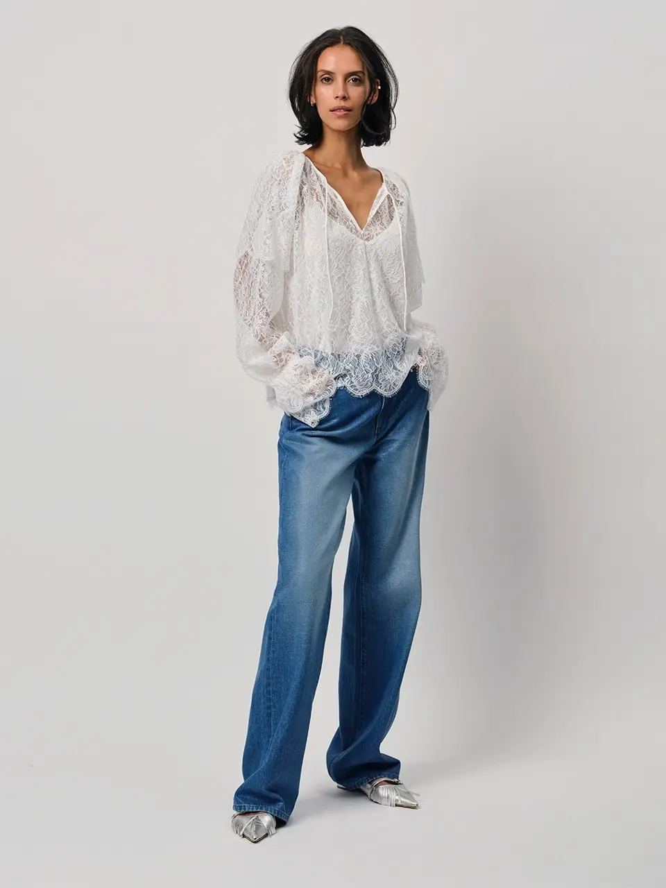 Dante 6 Boho Kantentop Creme