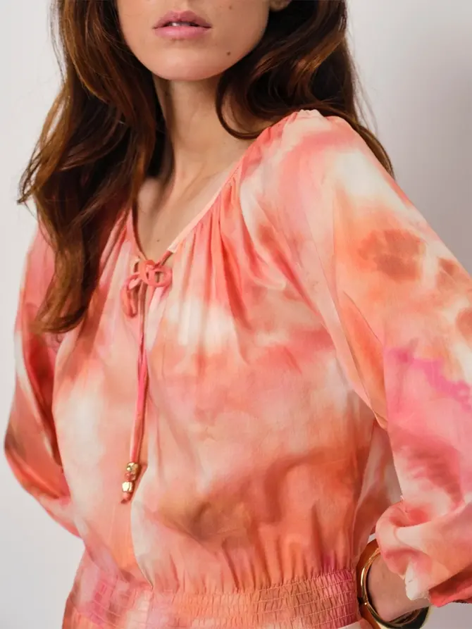 Dante 6 Boho Mini-jurk Multicolour