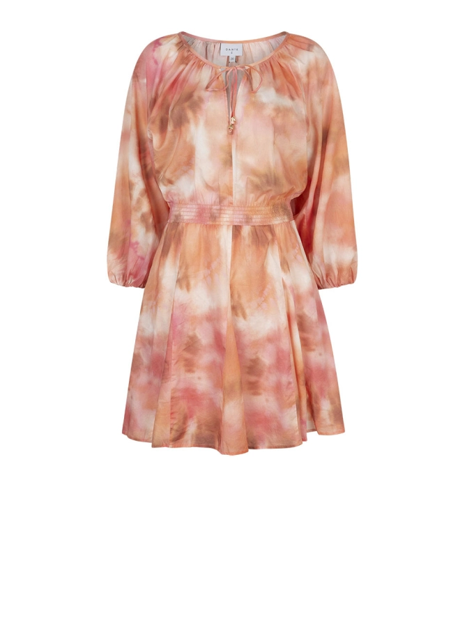 dante 6 Boho mini-jurk Multicolour