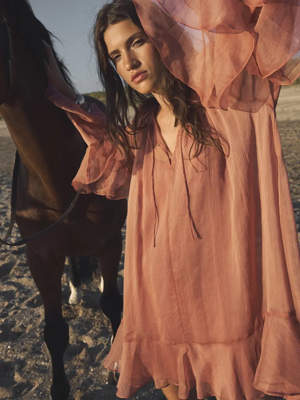 Dante 6 Boho Mini-jurk Roze