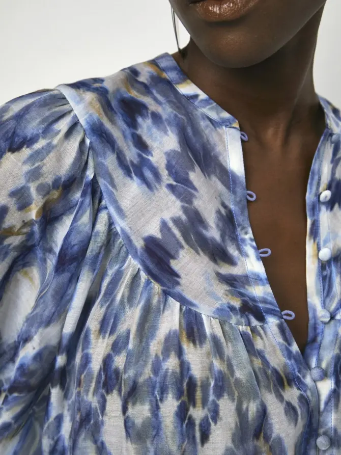 Dante 6 Boho Print Blouse Multicolour