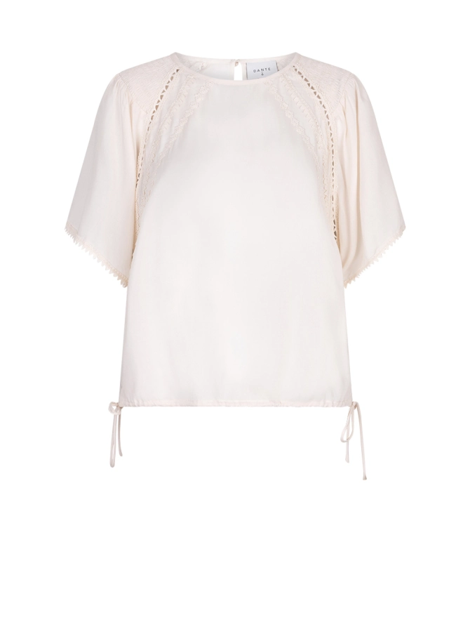 dante 6 Boho top Creme