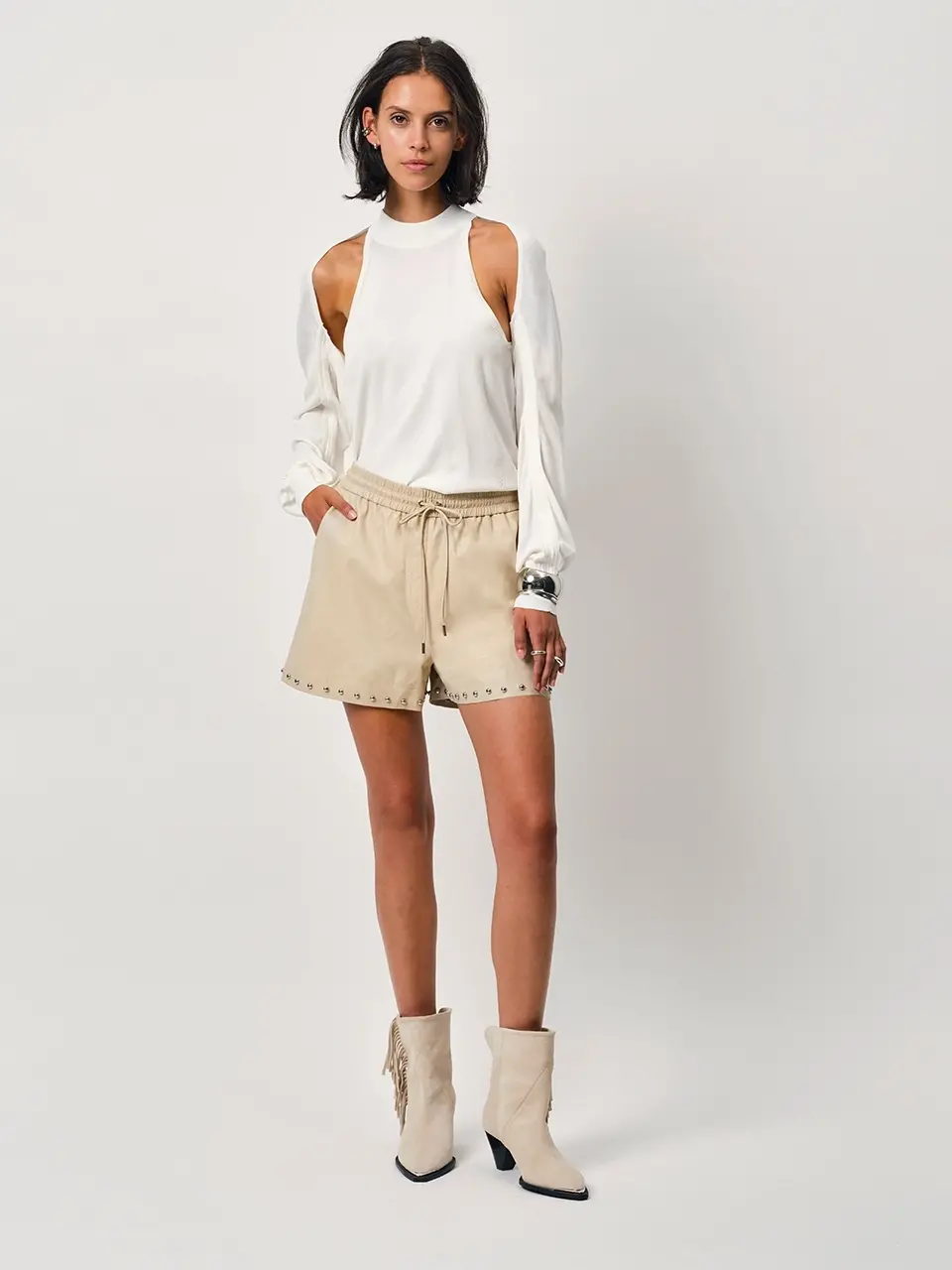 Dante 6 Bolero-halter Twinset Creme