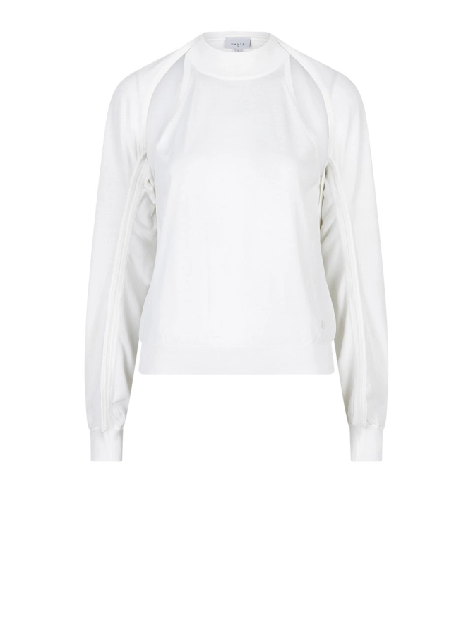 dante 6 Bolero-halter twinset Creme