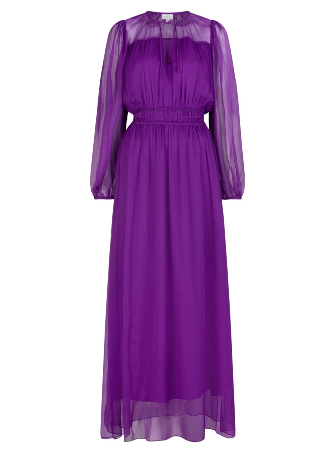 dante 6 Chiffon maxi-jurk Paars