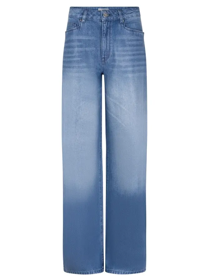 dante 6 Coated wet look jeans Vintage blue