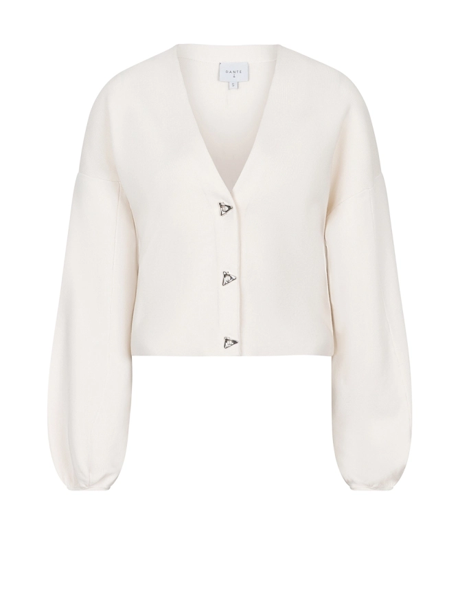 dante 6 Cropped cardigan Off-white
