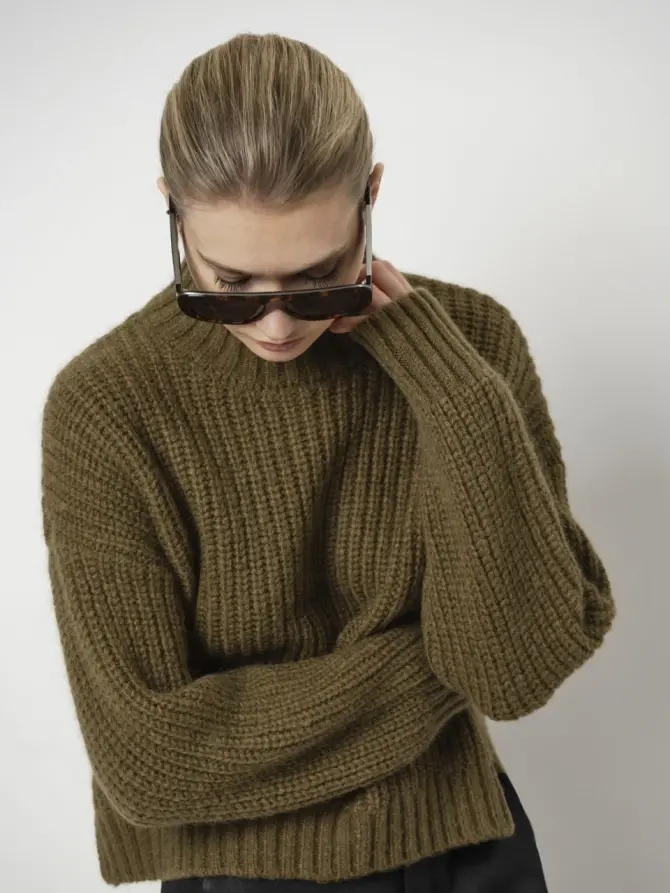 Dante 6 Cropped Coltrui Donkergroen