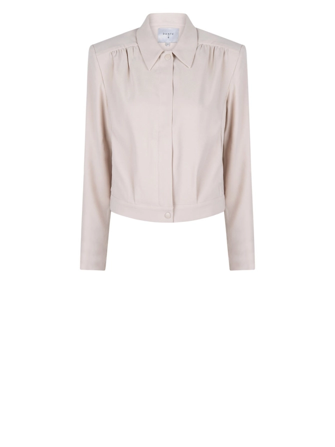 dante 6 Cropped jas Beige