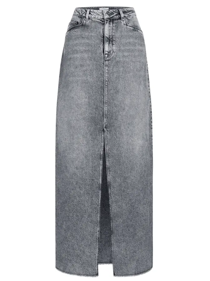 dante 6 Denim maxi rok Bruin