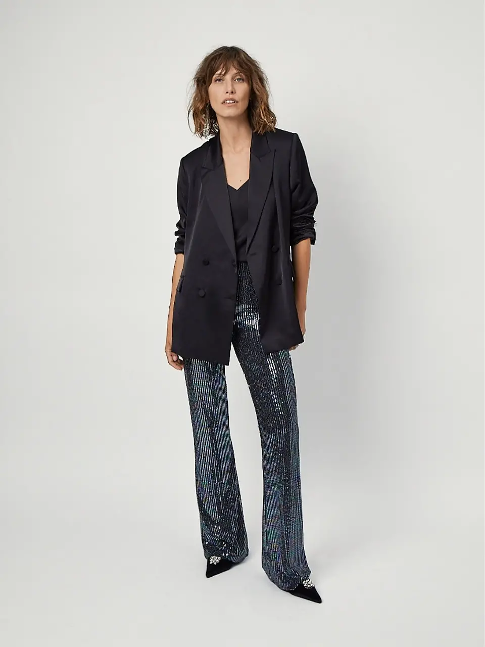 Dante 6 Double-breasted Blazer Zwart