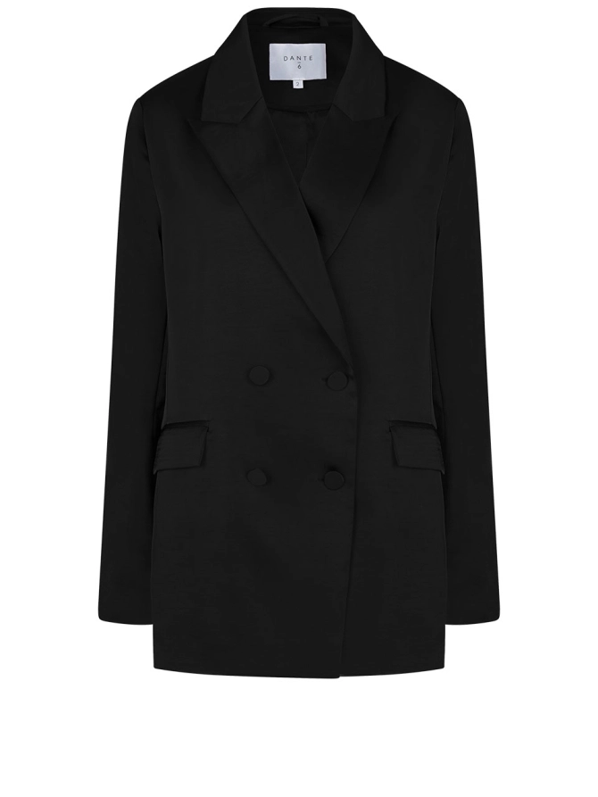 Dante 6 Double-breasted Blazer Zwart