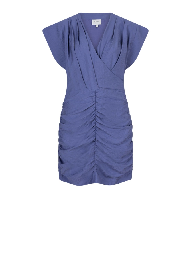 dante 6 Drapey mini-jurk Donkerblauw