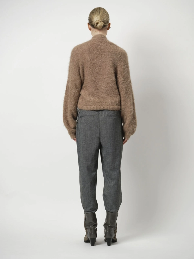 Dante 6 Eendelig Twinset Trui Bruin