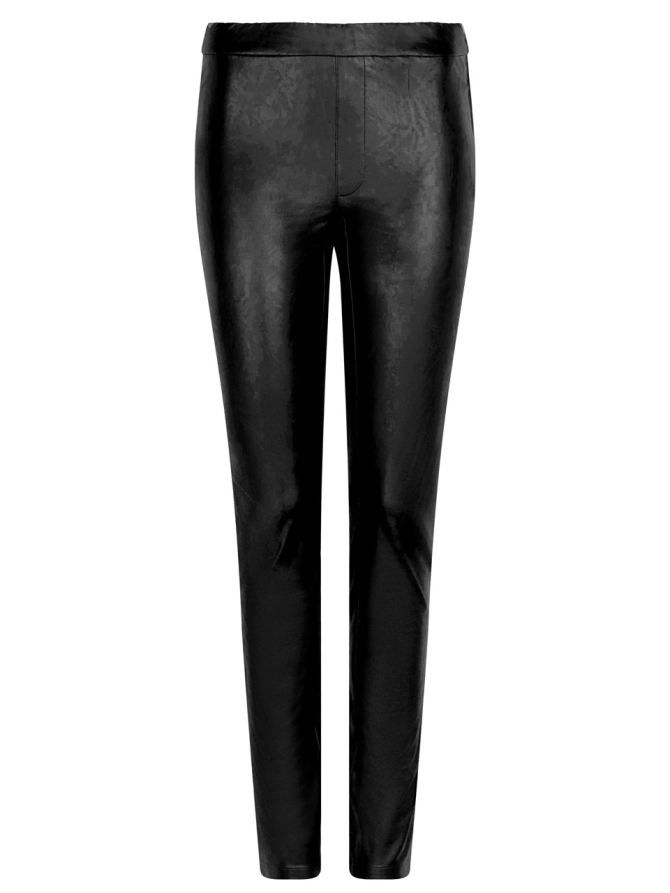 dante 6 Faux leren legging Zwart