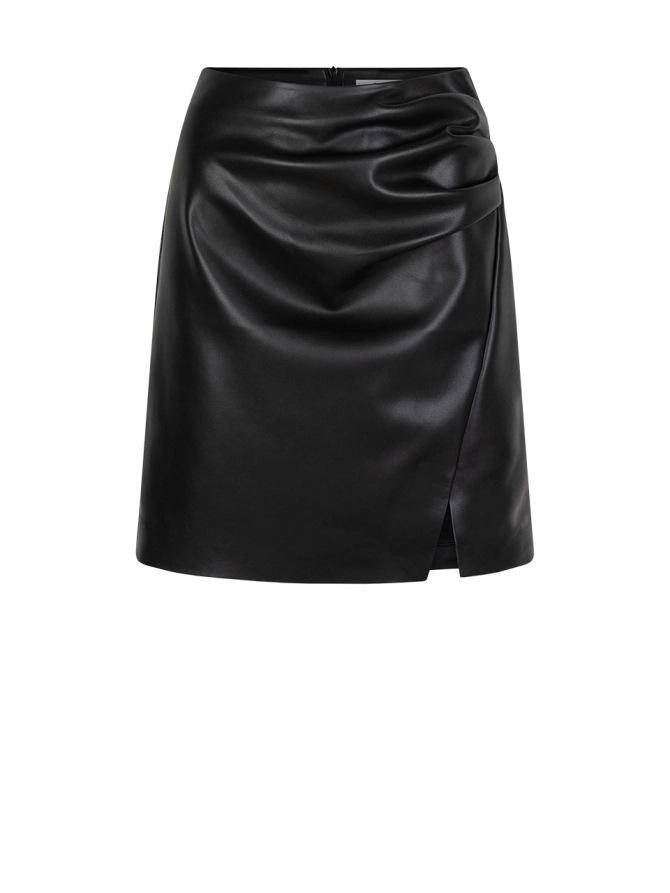 dante 6 Faux leren mini-rok Zwart