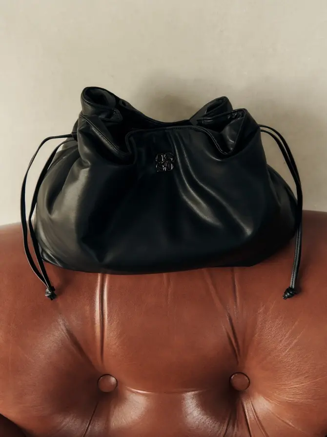 Dante 6 Faux Leren Tas Zwart