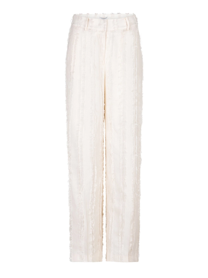 dante 6 Fil coupé broek Creme