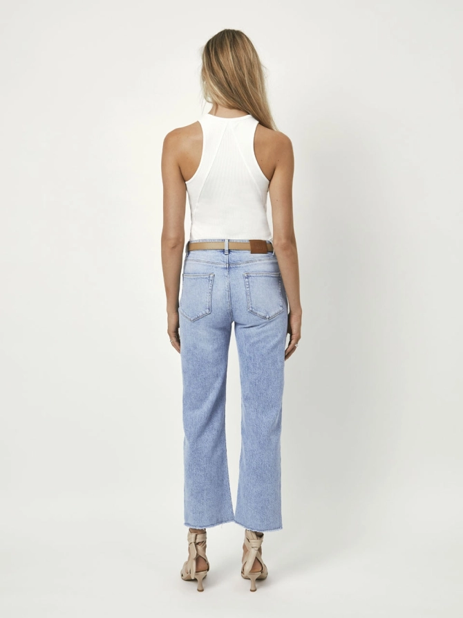 Dante 6 Geborduurd Logo Tanktop Wit