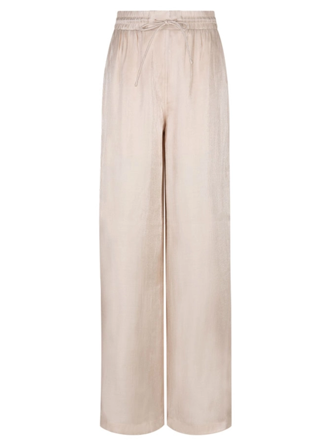 dante 6 Glanzende wijde broek Roze