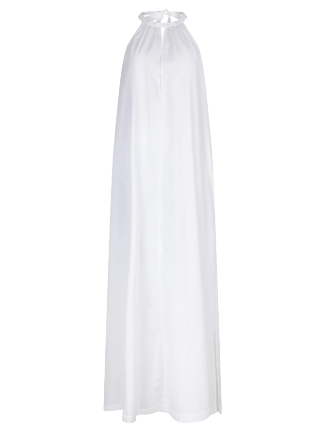 dante 6 Halter maxi-jurk Wit