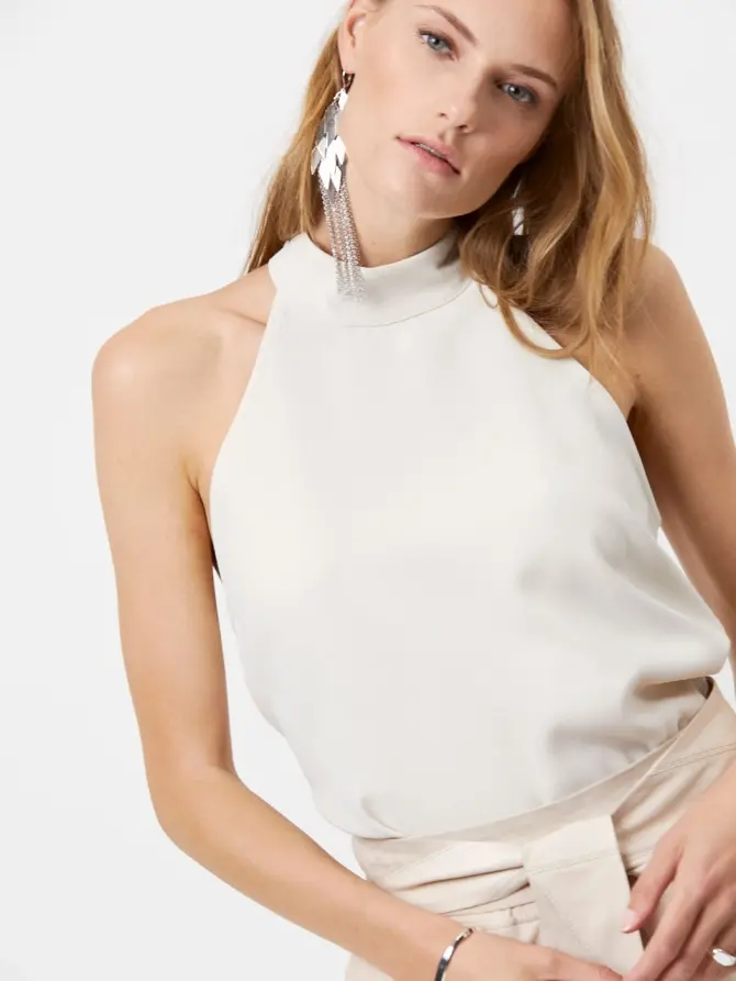 Dante 6 Halter Top Beige