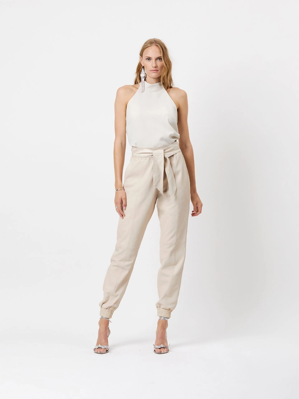 Dante 6 Halter Top Beige