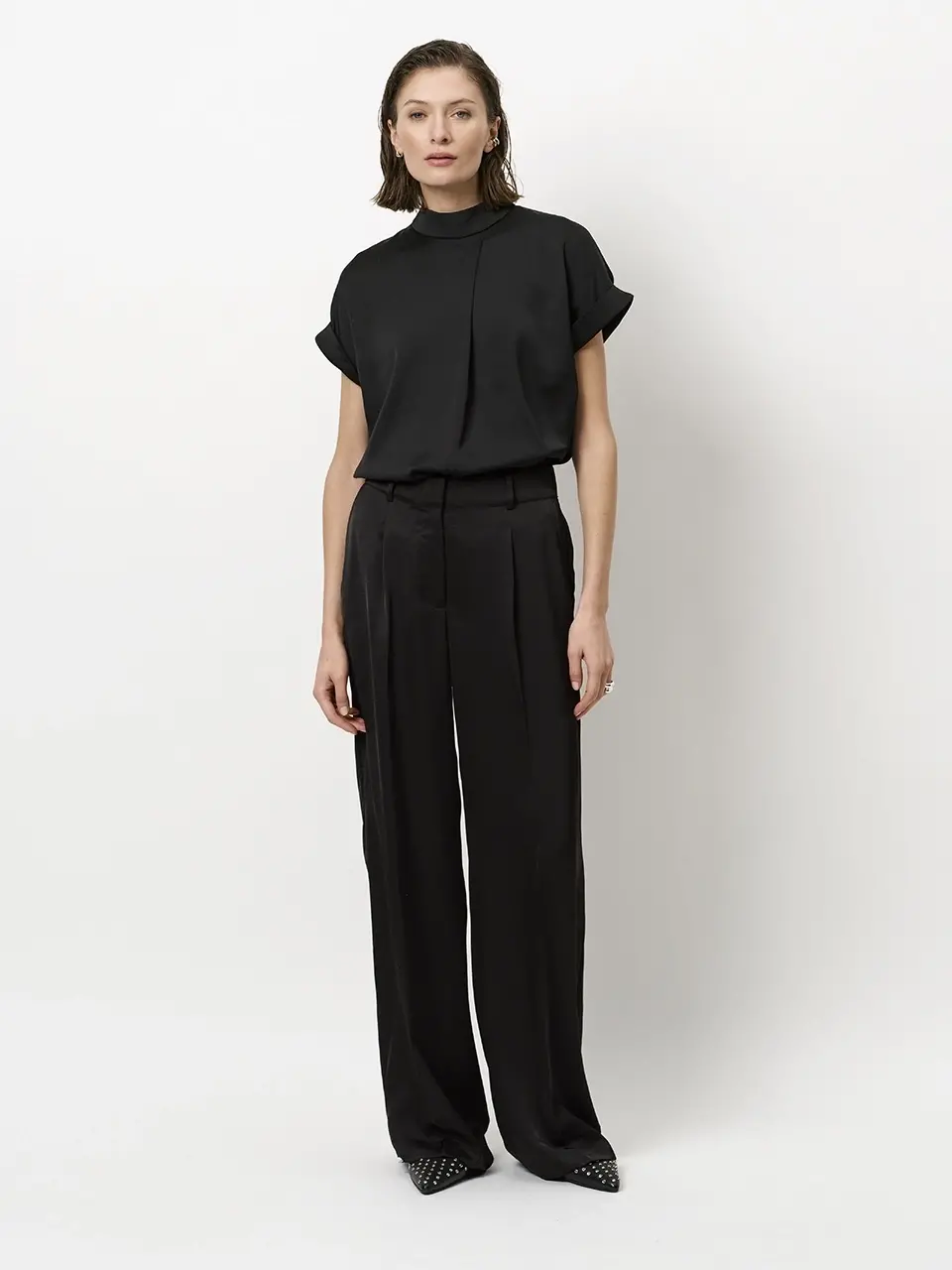 Dante 6 Hoge Hals Top Zwart