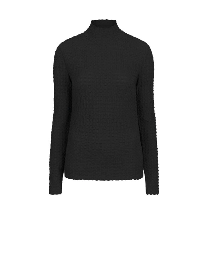 dante 6 Jacquard jersey top Zwart