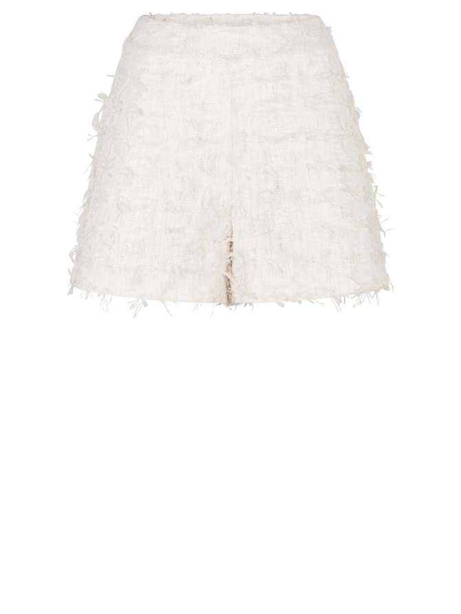 dante 6 Jacquard short Creme