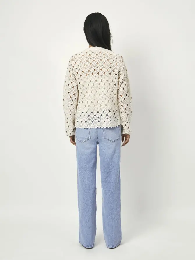 Dante 6 Jeans Met Wijde Broekspijpen Blauw