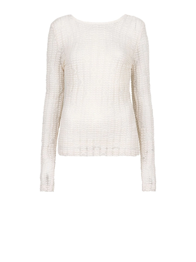 dante 6 Kanten longsleeve Creme