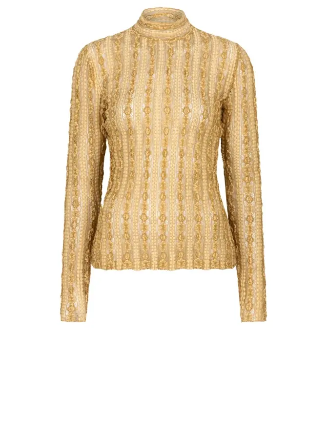 dante 6 Kanten longsleeve Geel