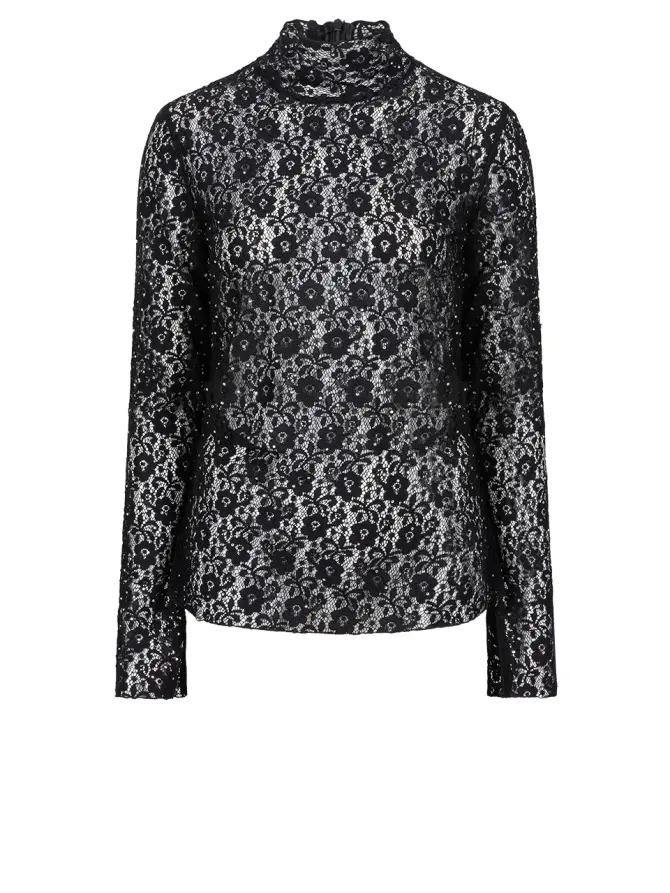 dante 6 Kanten top Zwart