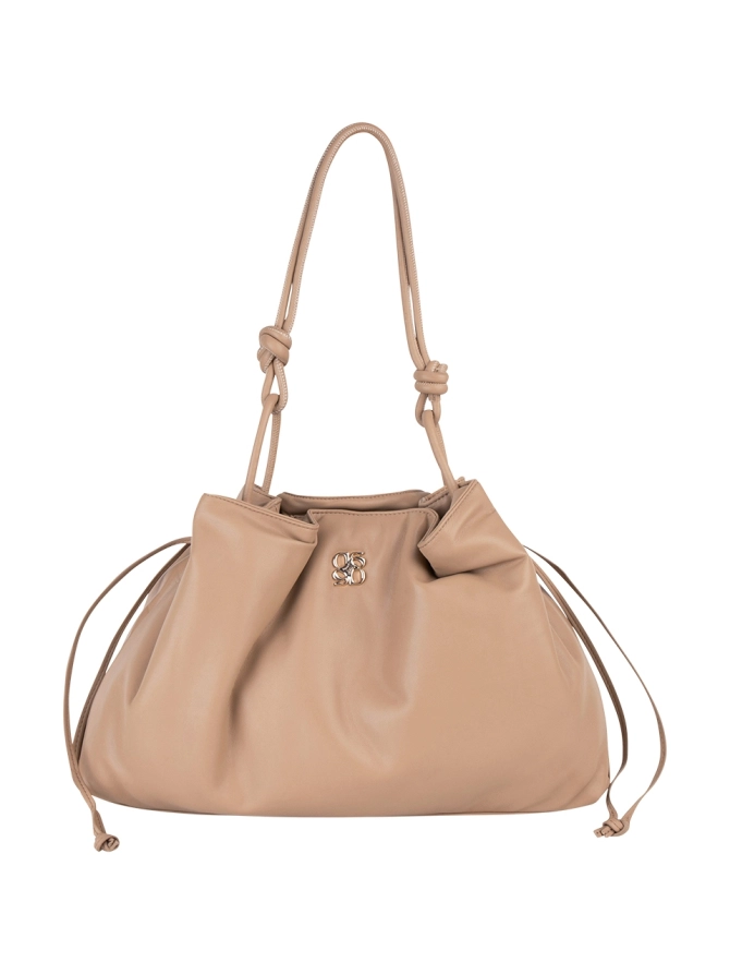 dante 6 Kunstleren tas Taupe Bruin