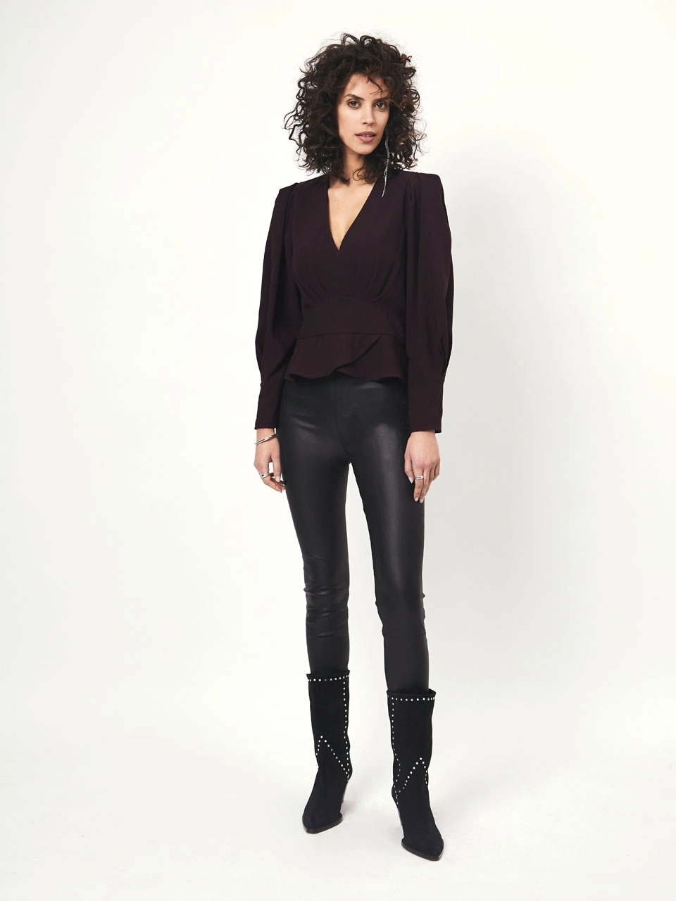 Dante 6 Lamsleren Legging Zwart