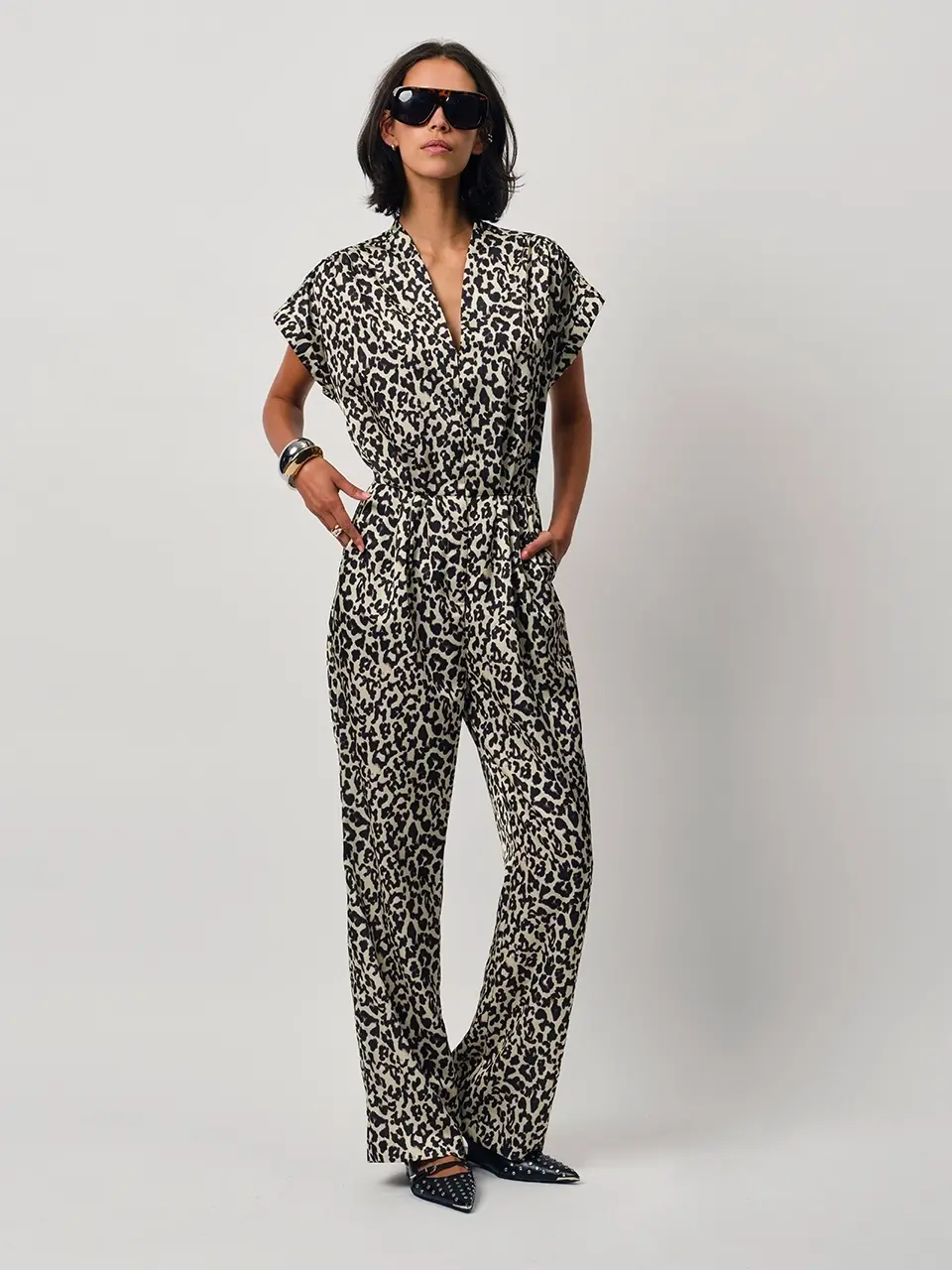 Dante 6 Leopard Jumpsuit Multicolour